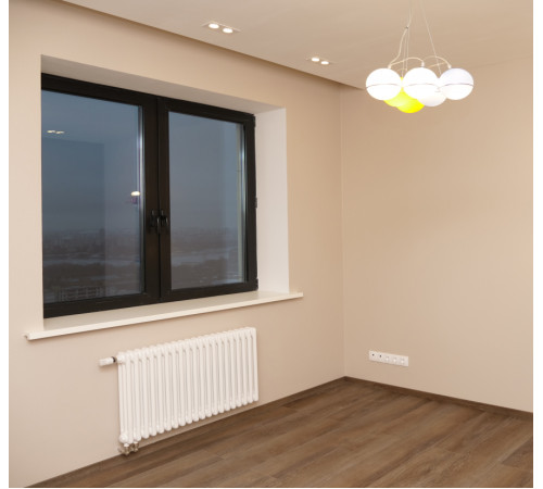 Трубчатый радиатор Arbonia 3057 8 секций нижнее подключение 3057/08 N69 твв RAL 9016