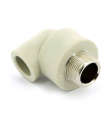 Угольник PP-R FV-Plast с наружной резьбой 20х3/4 216021