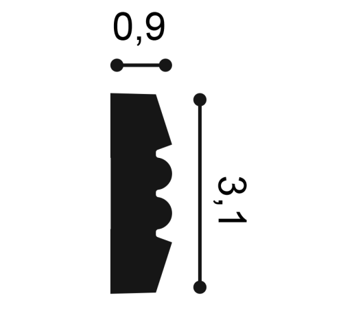 Молдинг Orac Decor P5021 P5021