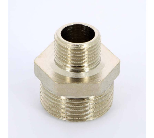 Ниппель редукционный Uni-Fitt 1x3/4 никелированный 600N4300