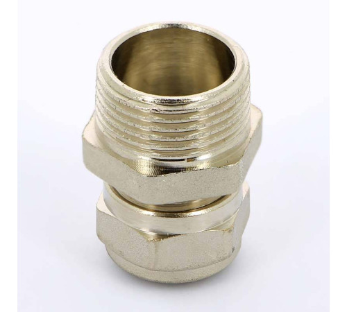 Муфта обжимная Uni-Fitt никелированная 16х3/4 НР 662N6300