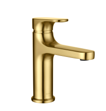 Смеситель для раковины Boheme Spectre матовое золото 451-MG