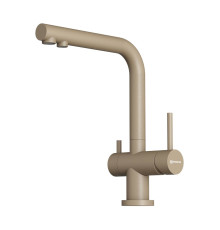 Смеситель для кухни Omoikiri Nagano-P-CA с подключением фильтра карамель 4974217