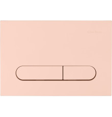 Клавиша смыва Allen Brau Project Color 23.1x15.7 см розовый 9.2PR01.SM