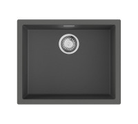 Кухонная мойка Omoikiri Yamakawa 55T-U/I Tetogranit 55,6x45,6 см платина 4993433