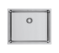 Кухонная мойка Omoikiri Tadzava 54-U/I Ultra 15-IN 54x44 см нержавеющая сталь 4997116