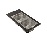 Контейнер для мойки Omoikiri DC-02-2-IN нержавеющая сталь 4999075