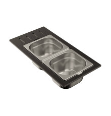 Контейнер для мойки Omoikiri DC-02-2-IN нержавеющая сталь 4999075