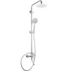 Душевая стойка с верхним душем Allen Brau Eclipse 3 режима 20x45.9x146.2 см хром 5.E1007-00