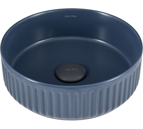 Раковина-чаша Allen Brau Fantasy 36х36х12 см индиго 4.11032.ID