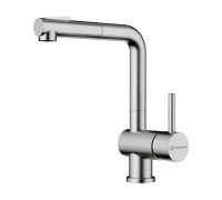 Смеситель для кухни Omoikiri Tanigawa-SB-BN с выдвижным изливом нержавеющая сталь 4994457