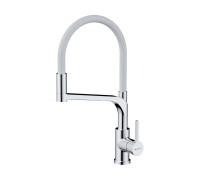 Смеситель для кухни Omoikiri Sinto 2 Plus-C-WH с выдвижным изливом и подключением фильтра 4994378