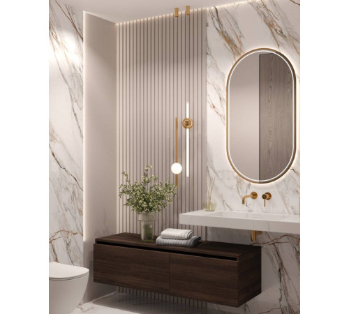 Раковина мебельная Armadi Art Flat 101х45.2х8 см прямоугольная белая 859-100-CLCT