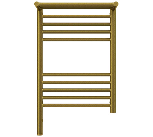 Полотенцесушитель электрический Сунержа Богема 3.0 с 1 полкой 43.2x72.4 см левый состаренная бронза 05-5806-6040