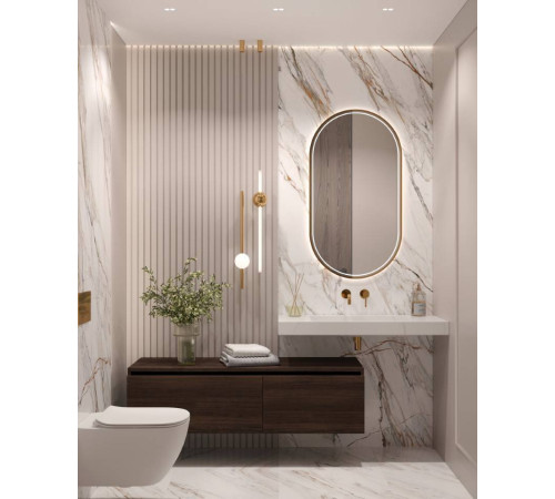 Раковина мебельная Armadi Art Flat 101х45.2х8 см прямоугольная белая 859-100-CLCT