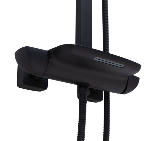 Душевая стойка Allen Brau Infinity 29.2x47 см черный 5.21030-31