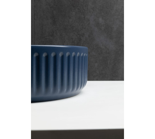 Раковина-чаша Allen Brau Fantasy 36х36х12 см индиго 4.11032.ID