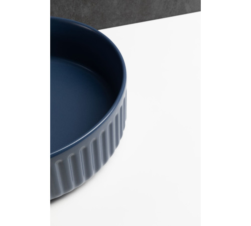 Раковина-чаша Allen Brau Fantasy 36х36х12 см индиго 4.11032.ID