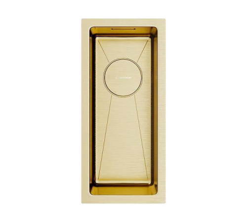 Кухонная мойка Omoikiri Taki 20-U/IF-LG 20x44 см светлое золото 4973091