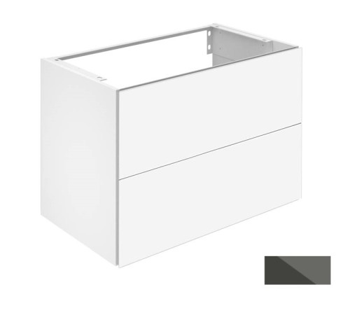 Тумба под раковину подвесная KEUCO PLAN 800 мм 2 ящика 32963 110000