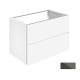 Тумба под раковину подвесная KEUCO PLAN 800 мм 2 ящика 32963 110000