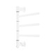 Полотенцесушитель электрический Energy I chrome G3K RAL 9003 EETR00IG3K0000R903M