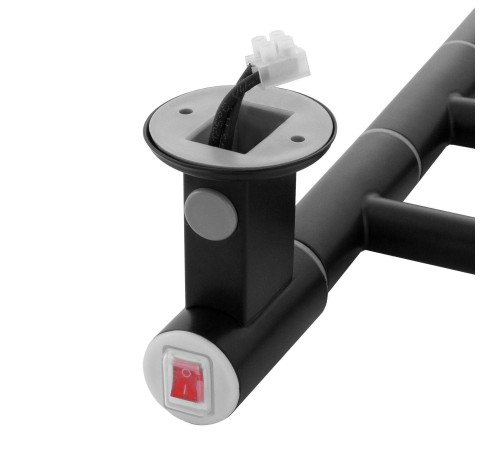 Полотенцесушитель электрический Energy I chrome G5 RAL 9005 EETR00IG500000R905M