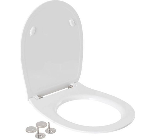 Крышка-сиденье для унитаза Allen Brau Fantasy Smartfix Soft-Close белая 4.11005.20