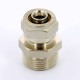 Муфта обжимная Uni-Fitt никелированная 16х3/4 НР 662N6300
