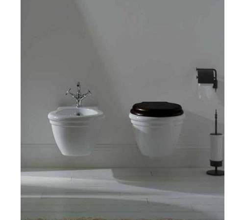 Биде подвесное Globo Paestum 570х380 мм белый глянцевый PAS10BI