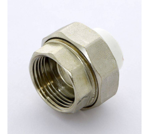 Муфта разборная Pro Aqua полипропиленовая ВР 20 мм x 1 PA20011