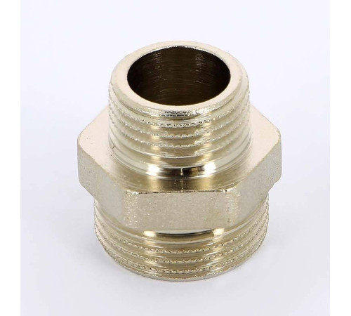 Ниппель редукционный Uni-Fitt 3/4x1/2 никелированный 600N3200