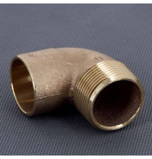 Угол 90° бронзовый Viega пайка-НР 35х1 1/4 138691