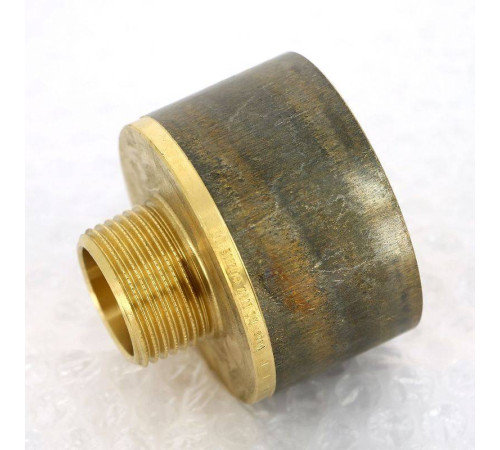 Переходник круглый Viega 1 x 2 дюйма НВ бронза 650872