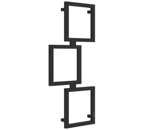 Полотенцесушитель электрический Сунержа Этюд 49х105 см правый чёрный матовый 31-0847-1050