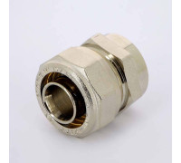 Муфта обжимная никелированная Uni-Fitt 26x3/4 ВР 661N8300