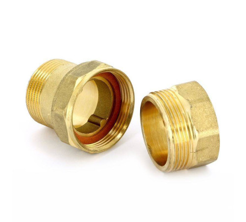 Разъемное соединение НВ Uni-Fitt 3/4 прямое с плоской прокладкой 656G3000