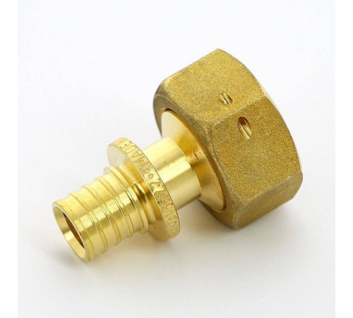 Муфта аксиальная Uni-Fitt 16x3/4 с накидной гайкой и плоской прокладкой 754G6300