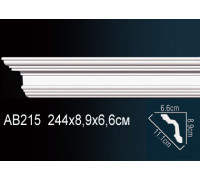 Карниз потолочный Perfect AB215 полиуретановый AB215