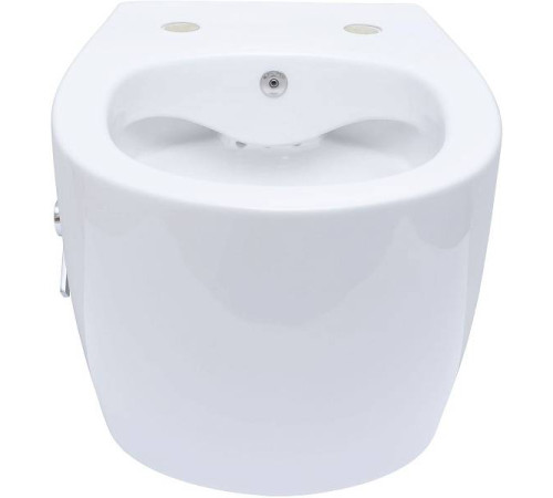 Унитаз подвесной безободковый Allen Brau Fantasy с гигиеническим душем 51x36.3 см 4.11HC1.20