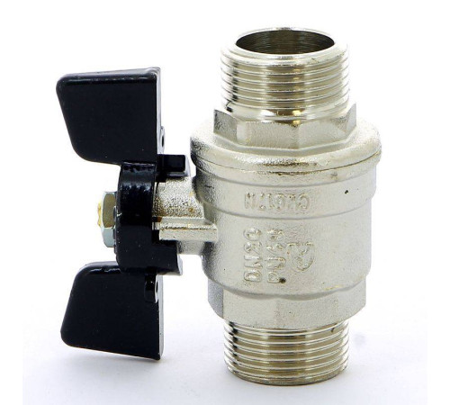 Кран шаровой Bugatti Oregon 3/4 НН бабочка полнопроходной 03270027