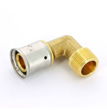 Угольник пресс Henco с наружной резьбой 26 x 3/4 5P-2605