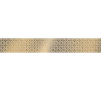 Бордюр стеклянный Cersanit Universal Glass желтый 4.8x60 см UG1A061
