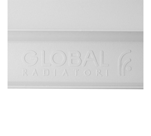 Радиатор алюминиевый Global VOX-R 500 14 секций боковое подключение белый RAL 9010 VX05001014