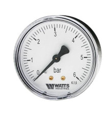 Манометр аксиальный Watts F+R150 80 мм 1/4 0-16 бар 10008029