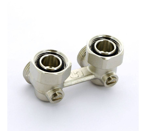 Узел радиаторный угловой Uni-Fitt для двухтрубных систем НВ 3/4 EK x 3/4 EK 193N3300