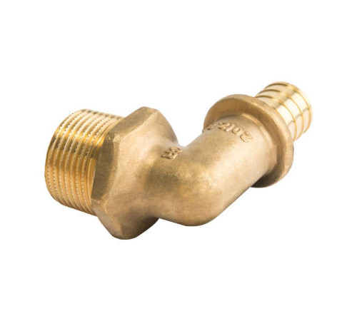 Угольник-переходник STOUT 25х3/4 с наружной резьбой аксиальный SFA-0005-002534