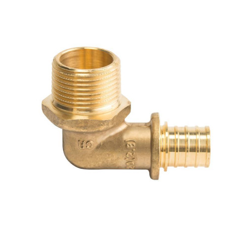 Угольник-переходник STOUT 25х3/4 с наружной резьбой аксиальный SFA-0005-002534