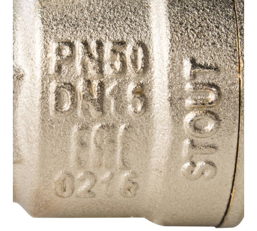 Кран шаровой STOUT полнопроходной НР/НР ручка рычаг 1/2 SVB-0005-000015