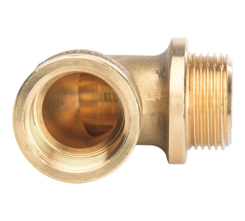 Угольник латунный STOUT с упором НВ 3/4 SFT-0015-000034